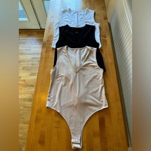 3 cotton stretch Body suits